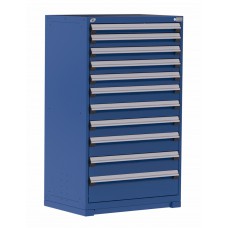 Rousseau R5AEC-5839 Heavy-Duty 11-Drawer Modular Storage Cabinet – High-Capacity Industrial Tool & Parts Organization