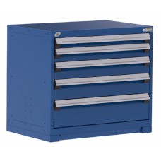 Rousseau R5AEE-3003 Stationary 5-Drawer Modular Storage Cabinet – Heavy-Duty Industrial Tool & Parts Storage