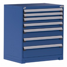 Rousseau R5AEE-3801 Heavy-Duty 7-Drawer Modular Storage Cabinet – High-Density Industrial Tool & Parts Organization