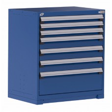 Rousseau R5AEE-3803 Heavy-Duty 7-Drawer Modular Storage Cabinet – High-Density Industrial Tool & Parts Organization