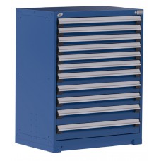 Rousseau R5AEE-4405 Heavy-Duty 11-Drawer Modular Storage Cabinet – High-Density Industrial Tool & Parts Organization