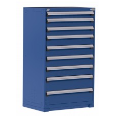 Rousseau 9-Drawer Stationary Modular Storage Cabinet R5AEE-5806