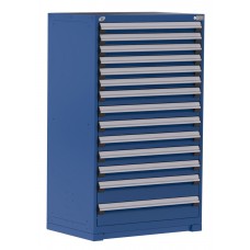 Rousseau R5AEE-5817 Heavy-Duty 14-Drawer Modular Storage Cabinet – Ultra-High-Density Industrial Tool & Parts Organization