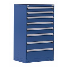 Rousseau R5AEE-5822 8-Drawer Stationary Modular Storage Cabinet – Heavy-Duty Industrial Tool & Parts Storage