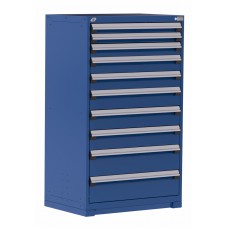 Rousseau R5AEE-5837 Heavy-Duty 10-Drawer Modular Storage Cabinet – High-Density Industrial Tool Organization