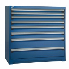 Rousseau R5AHE-4410 8-Drawer Stationary Modular Storage Cabinet – Heavy-Duty Industrial Drawer Cabinet