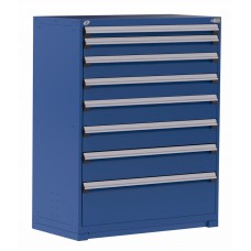 Rousseau R5AHG-5801 8-Drawer Stationary Modular Storage Cabinet – Heavy-Duty Industrial Tool & Parts Storage