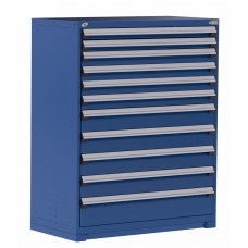 Rousseau R5AHG-5803 11-Drawer Stationary Modular Storage Cabinet – High-Capacity Industrial Tool Storage