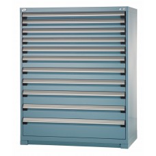 Rousseau R5AHG-5820 11-Drawer Stationary Modular Storage Cabinet – High-Capacity Industrial Tool Storage