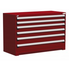 Rousseau 6-Drawer Stationary Modular Storage Cabinet R5AJE-3401