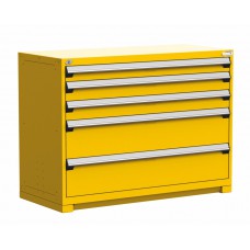 Rousseau 5-Drawer Stationary Modular Storage Cabinet R5AJE-3802