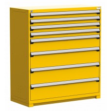 Rousseau 8-Drawer Stationary Modular Storage Cabinet R5AJG-5803