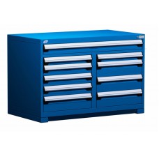 Rousseau 10-Drawer Stationary Modular Drawer Storage Cabinet - R5KHG-3006