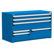 Rousseau 6-Drawer Stationary Modular Storage Cabinet R5KJG-3003