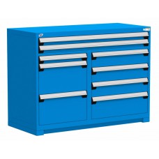 Rousseau 9-Drawer Stationary Modular Storage Cabinet R5KJG-3801