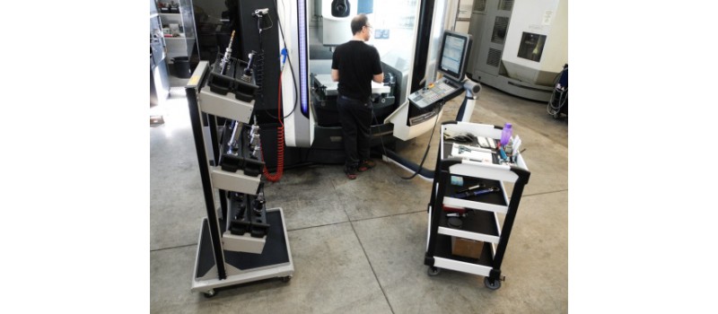 Benefits of Rousseau CNC Tool Cart