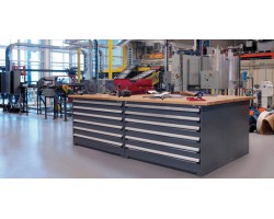 Rousseau 4-Drawer R5ACD-2808 Stationary Modular Storage Cabinet
