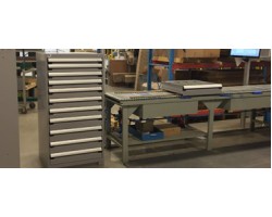Rousseau 4-Drawer R5ACD-2808 Stationary Modular Storage Cabinet