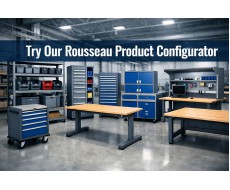 Try Our Rousseau Product Configurator for Manufacturing & Distribution Centers Try Our Rousseau Product Configurator for Manufacturing & Distribution Centers