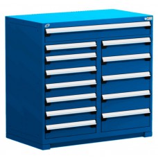 Rousseau 13-Drawer Stationary Modular Storage Cabinet R5KHE-4414