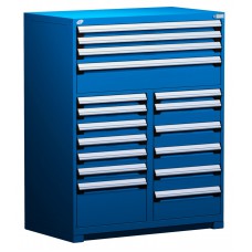 Rousseau 17-Drawer Stationary Modular Storage Cabinet - R5KHE-5802