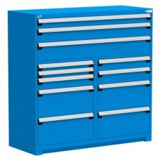 Rousseau 12-Drawer Stationary Modular Storage Cabinet R5KKE-5819