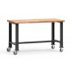 Rousseau Metal WSW2031 Laminated Wood Top Mobile Workbench