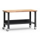 Rousseau Metal WSW2019 Laminated Wood Top Mobile Workbench