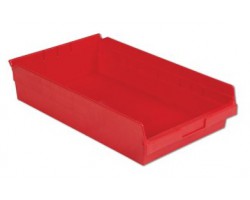 LEWISBins SB1811-4 Hopper Front Plastic Shelf Bins - 12 per Carton