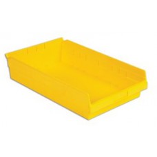 LEWISBins SB1811-4 Hopper Front Plastic Shelf Bins - 12 per Carton