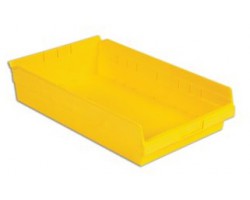 LEWISBins SB1811-4 Hopper Front Plastic Shelf Bins - 12 per Carton