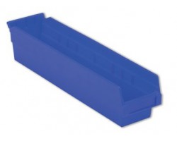 LEWISBins SB184-4 Hopper Front Plastic Shelf Bins - 12 per Carton