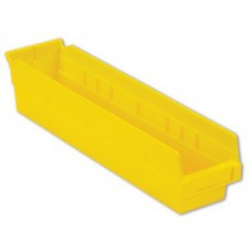 LEWISBins SB184-4 Hopper Front Plastic Shelf Bins - 12 per Carton