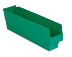 LEWISBins SB184-6 Hopper Front Plastic Shelf Bins - 12 per Carton