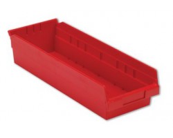 LEWISBins SB186-4 Hopper Front Plastic Shelf Bins - 12 per Carton