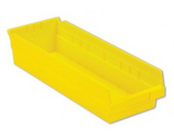 LEWISBins SB186-4 Hopper Front Plastic Shelf Bins - 12 per Carton