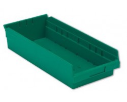 LEWISBins SB188-4 Hopper Front Plastic Shelf Bins - 12 per Carton