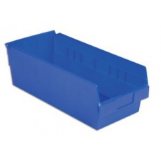 LEWISBins SB188-6 Hopper Front Plastic Shelf Bins - 8 per Carton