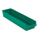LEWISBins SB246-4 Hopper Front Plastic Shelf Bins - 6 per Carton