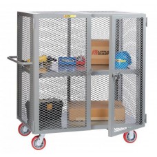 Little Giant Heavy Duty Steel Security Cart - SC-3672-6PY-1H