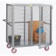 Little Giant Heavy Duty Steel Security Cart - SCN-2448-6PY-1H