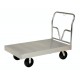 Vestil EFHD-2448 Heavy-Duty Aluminum Platform Truck with 4,800 lb Capacity | 24 x 48 in Deck