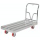 Vestil SDD-3048 Aluminum Channel Platform Truck with 3,600 lb Capacity | 30 x 48 Deck