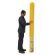 Vestil BPC-24-5.5 Safety Yellow, Plastic Bollard Cover, Fits 24 Inch Bollards