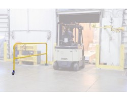 Vestil Economical Safety Swing Dock Gate - SSG-9