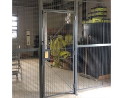 WireCrafters 1-Wall Welded Wire Security Cage Model RW2481H