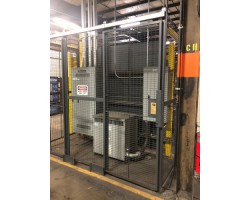 WireCrafters 2-Walls Welded Wire Security Cage Model RW221683S