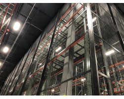 WireCrafters 2-Walls Style 840 Security Cage W6682H - Hinged Door