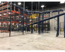 WireCrafters 2-Walls Style 840 Security Cage W6682H - Hinged Door