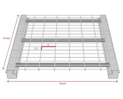 WWMH WorldDeck 42x46 Welded Wire Decking